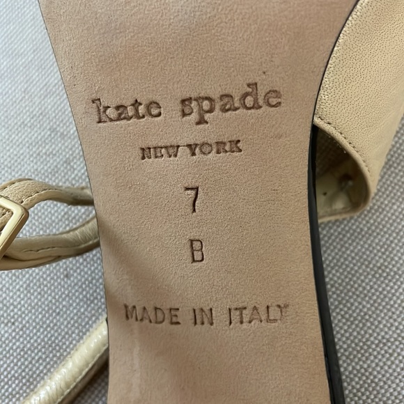 KATE SPADE NEW YORK OPEN TOE CUTOUT SLING-BACKS STUNNING! (7B) - Picture 4 of 11